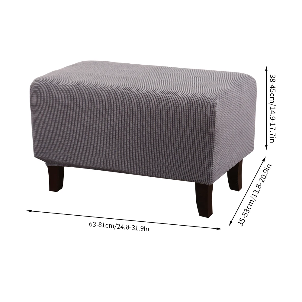 Толстый полярный полиэфирный чехол для дивана гостиной табуретки ног высокий