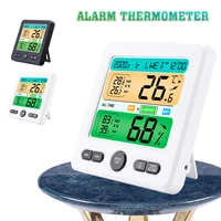 walldesktop digital temperature hygrometer lcd numerical display indoor thermometer humidity meter analysis instruments