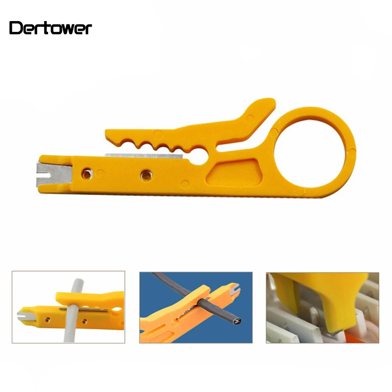

Mini Portable Wire Stripper Knife Crimper Pliers Crimping Tool Cable Stripping Wire Cutter Multi Tools Cut Line Pocket Multitool