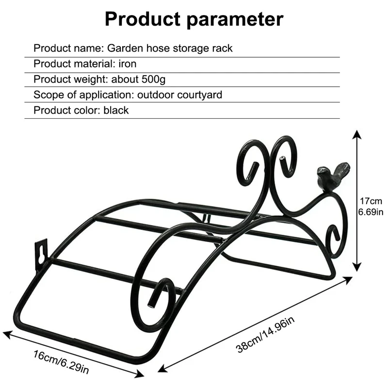 1 шт. антикварные кронштейны для птиц многофункциональный чугунный держатель