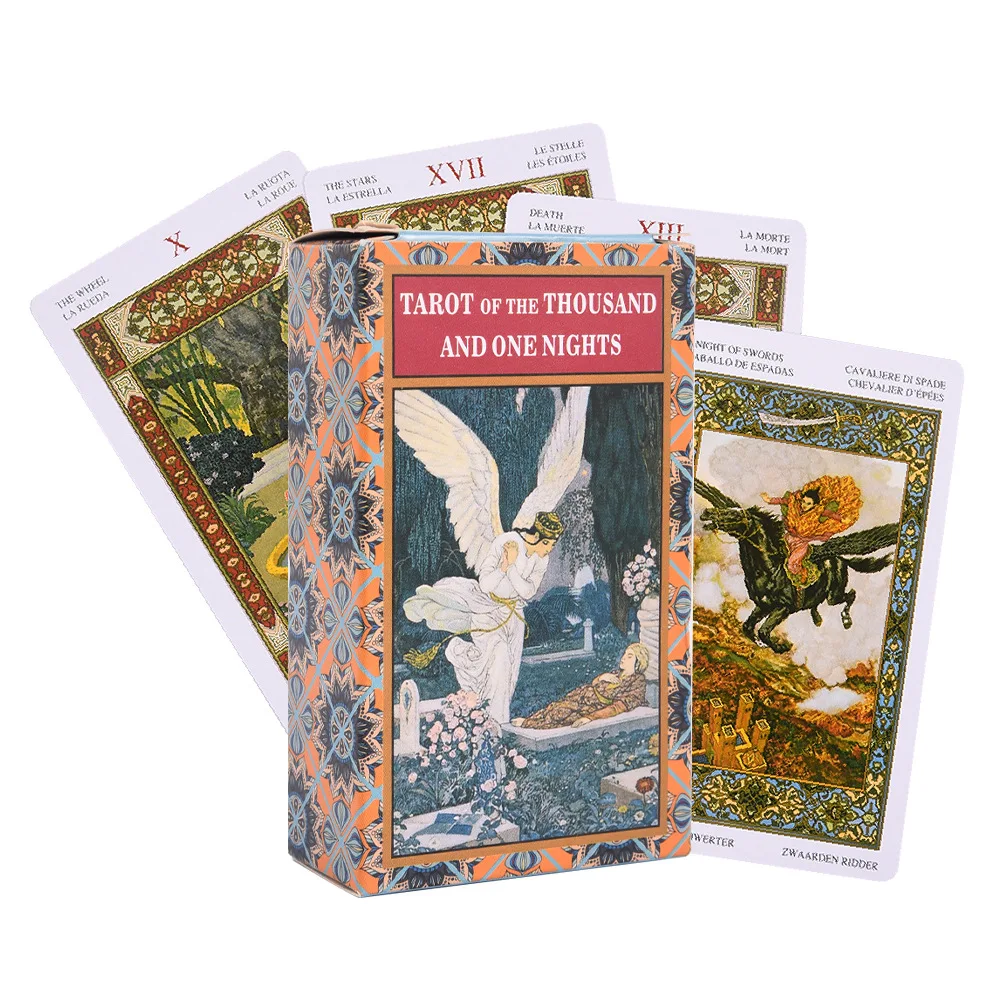 

Practise Divination Tarot Of The Thousand And One Nights Tarot Deck Playing The Herbal Tarot Cards Deck Predict Medicine Woman
