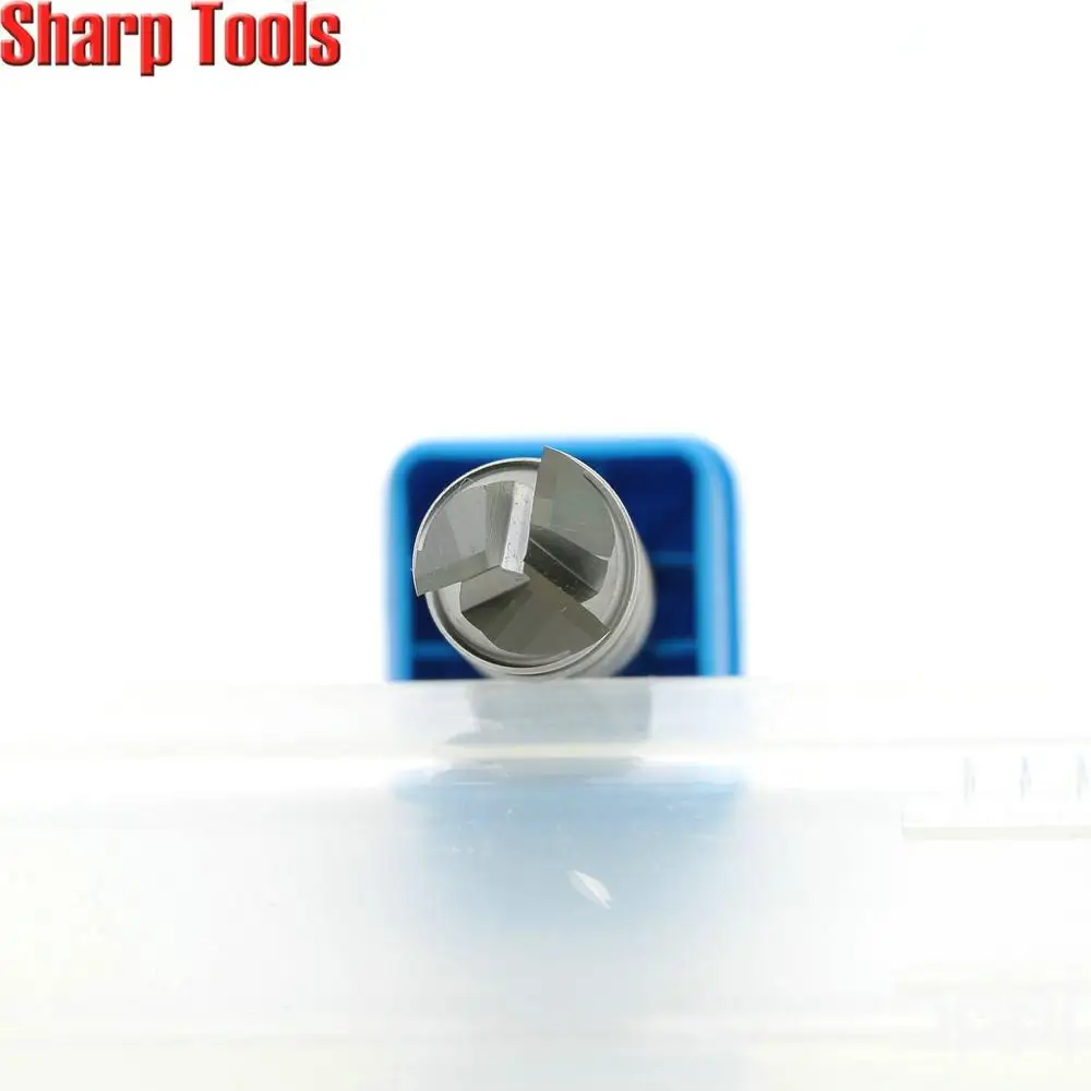 barato 14*45*100mm 3 Flauta Fresa De Alumínio Cnc Cortador Roteador Bit Conjunto Espiral 1pc Tungstênio Sólido Carboneto Faca Ferramentas Corte Alumínio