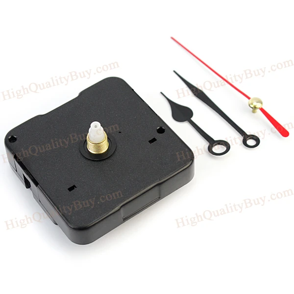 Кварцевые настенные часы сделай сам с механизмом часового механизма и черными