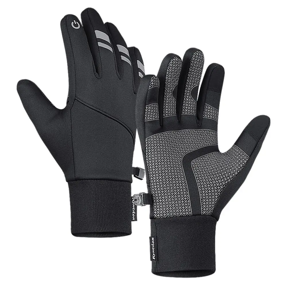 

Winter Warm Men Gloves Outdoor Sports Riding Skiing Warm Gloves Intimate Design Wear-Resistance Hiking Cycling Gloves