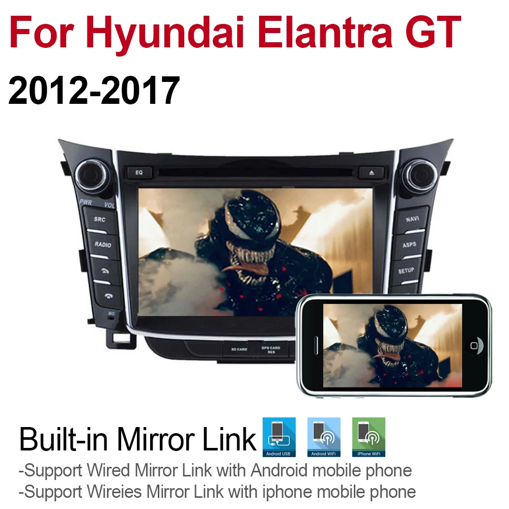 ZaiXi для Hyundai Elantra GT 2012 ~ 2017 автомобильный Android 9 GPS навигационная мультимедийная