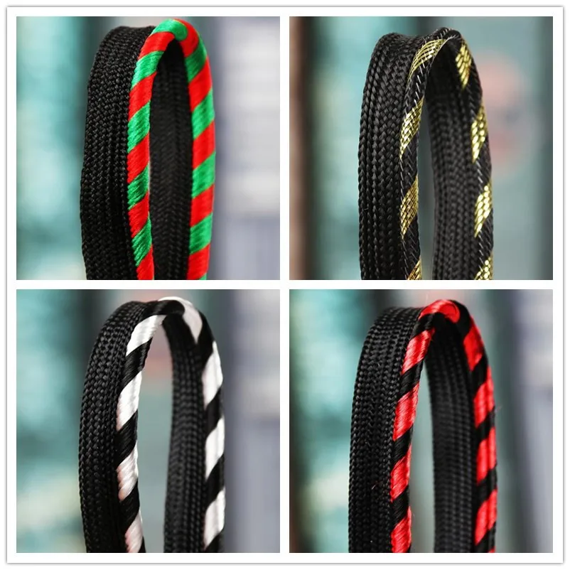 50 ярдов 3/8 дюйма красный зеленый золотой трубопровод для губ шнур отделка Подушка