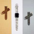 Кожаный ремешок для Apple Watch Band Series 6 5 4 3 38 мм 40 мм 42 мм 44 мм, сменный ремешок из натуральной кожи для iWatch se 654321