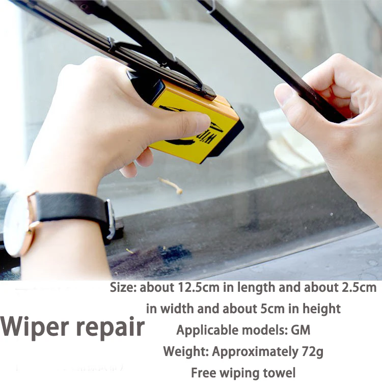 Car wiper repair tool windshield blade knife rubber groove trimmer/restorer to send clean towel | Автомобили и мотоциклы