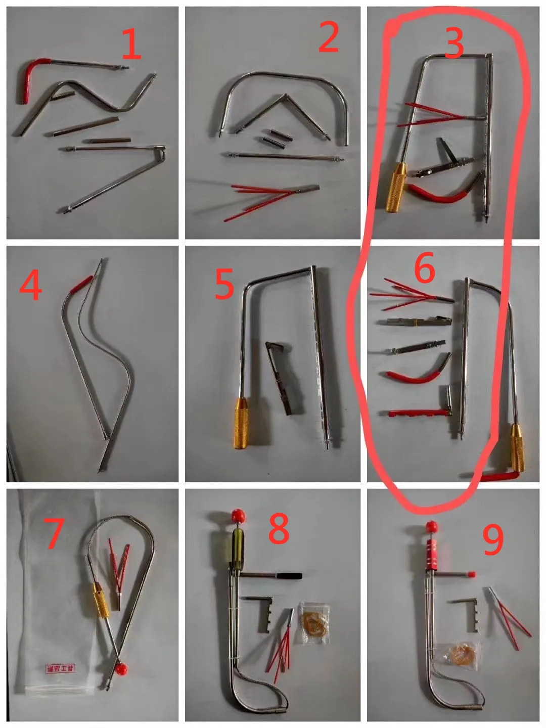

multipulAnti-theft door peep hole Hooks tools for lockmith