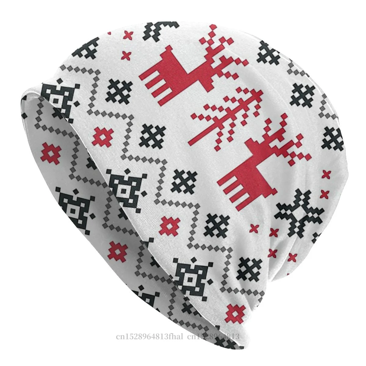 

Шапочки, шапка, шапка, праздничный свитер, зимние облегающие шапки с рисунком для мужчин и женщин, Счастливого Рождества, Лыжные шапки, хлопк...