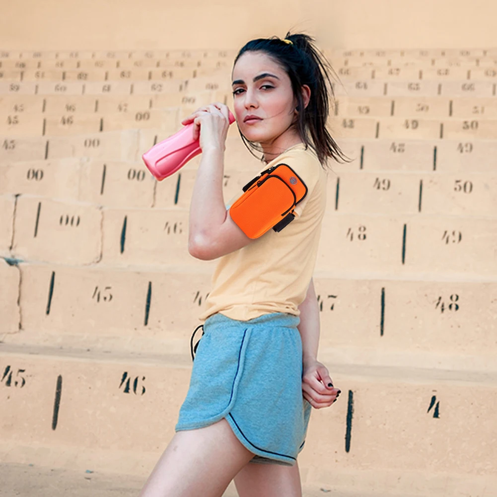 Держатель для телефона спорта на открытом воздухе сумка руку мужчин и женщин