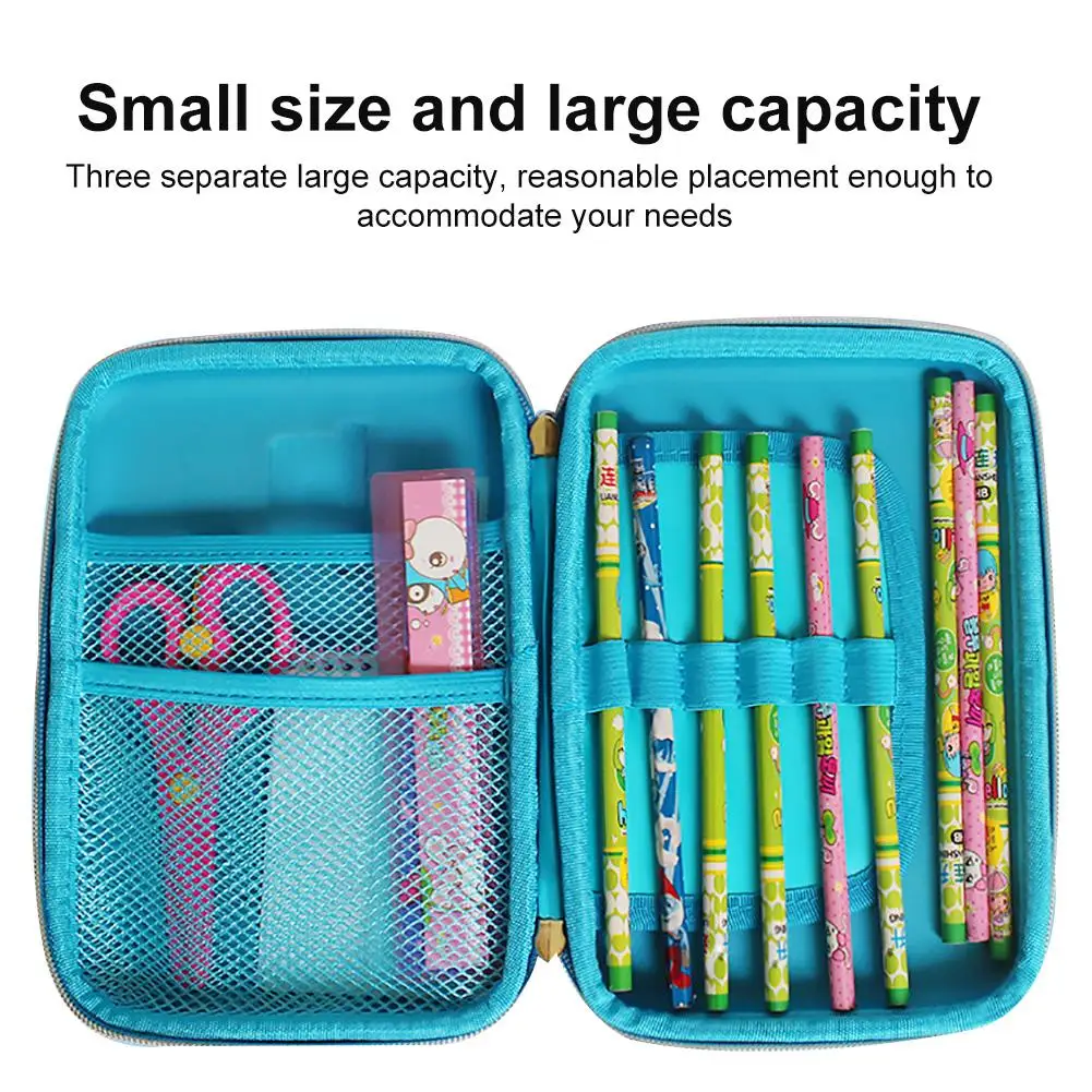 

3D Race Car Large Capacity Pencil Case Pen Box Students Stationery Storage Bag