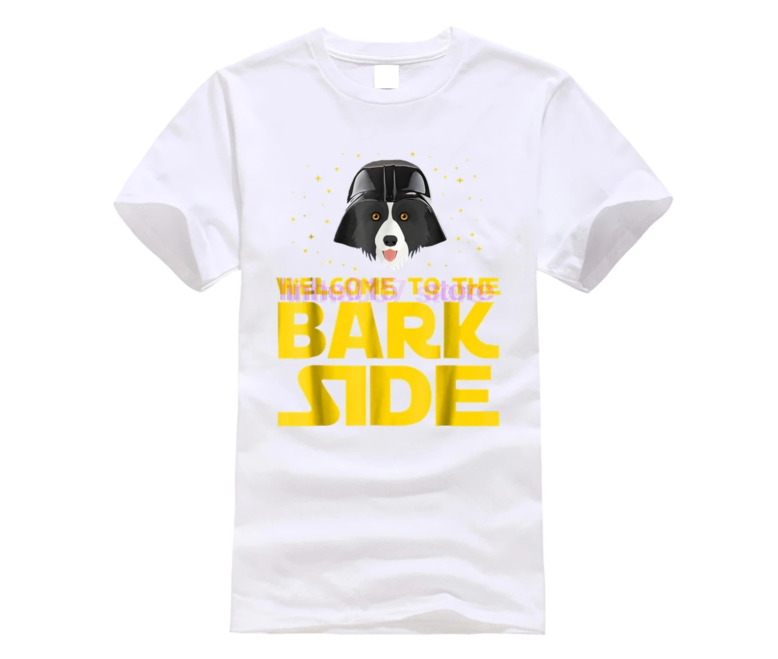 2020 брендовая мужская рубашка Добро пожаловать на кору бордер колли забавная