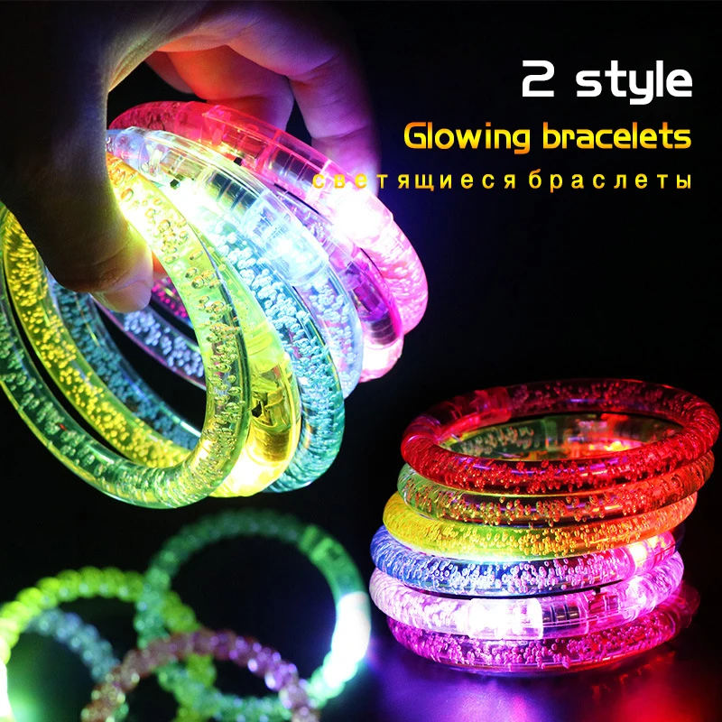 1 шт. неоновые вечерние Glowstick светится в темноте игрушка со светодиодом