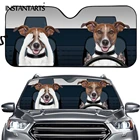 Автомобильный козырек от солнца INSTANTARTS Beagle Dog с 3D-принтом