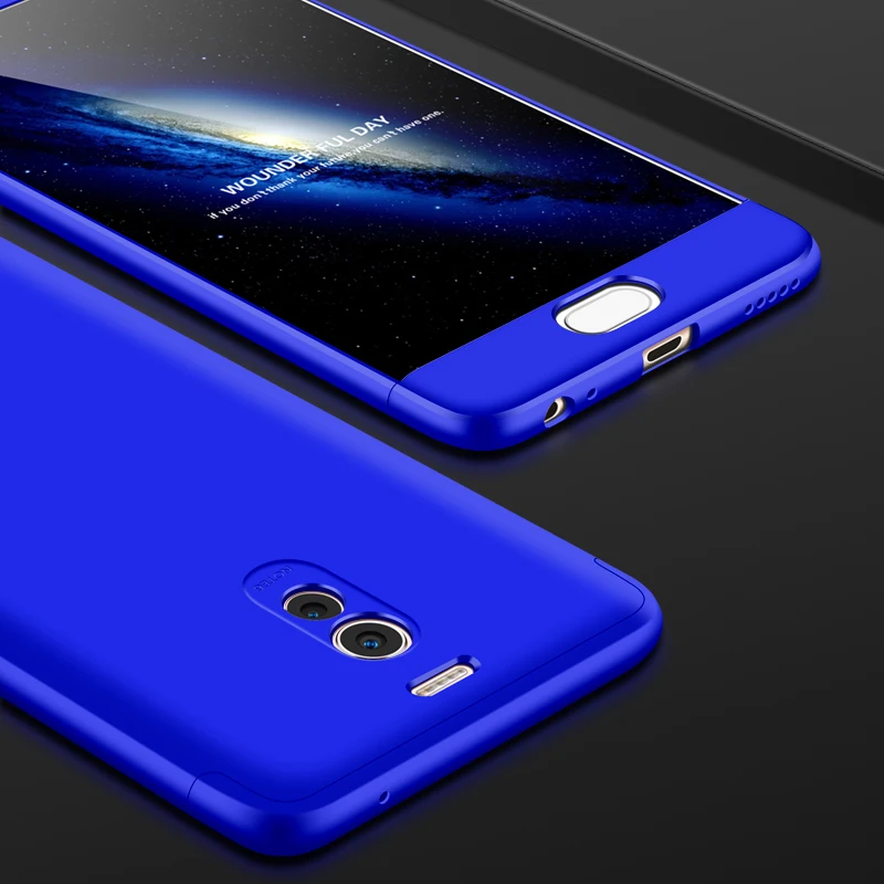 Meizu M6 Note M721H чехол M6S цветной 360 Защита полное покрытие жесткий для M3 M5 M621H M712h +