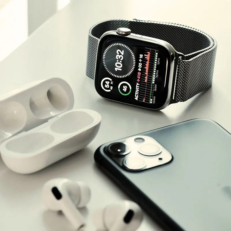 

Strap For Apple watch band 44mm 40mm correa 38mm 42mm metal watchband wristband bracelet for iWatch serie 7 6 5 4 3 SE 41mm/45mm