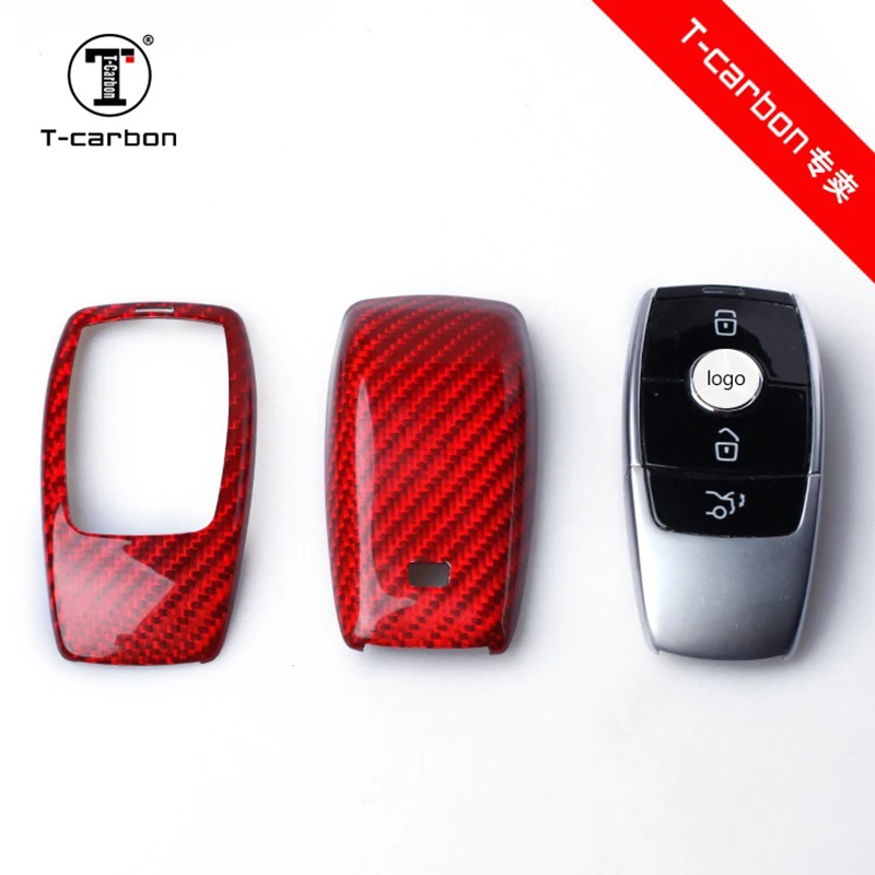 For f mercedes-benz2019 new t-carbon e-class key bag E200L E300L modified case o fashion brand Automobile accessories | Автомобили и