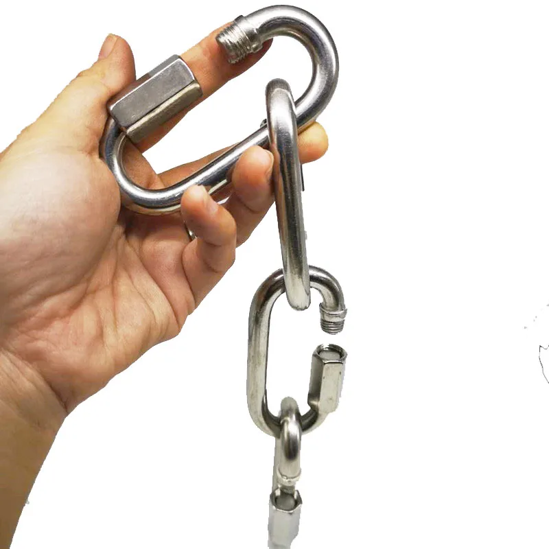 

4pcs M10 Chain Quick Links Stainless steel 304 A2 connect chains