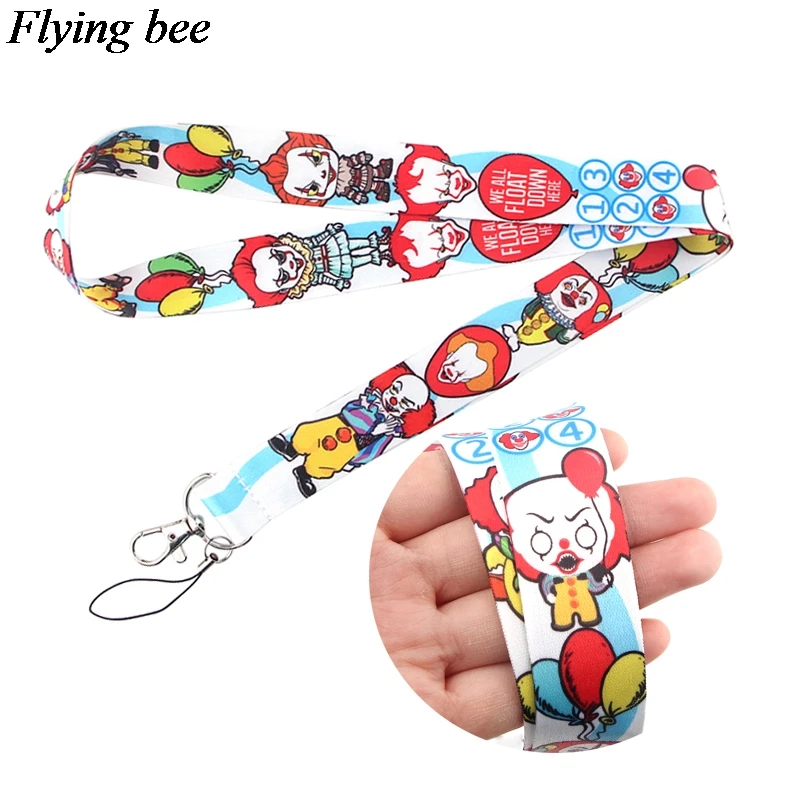 Flyingbee брелок с призраком из мультфильма Забавный телефонный ремешок для женщин