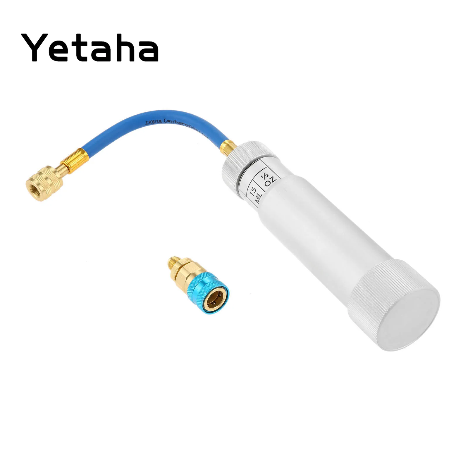 Yetaha ручной поворот 2 унции A/C масло фотоэлемент R134a R12 R22 быстрая муфта низкого