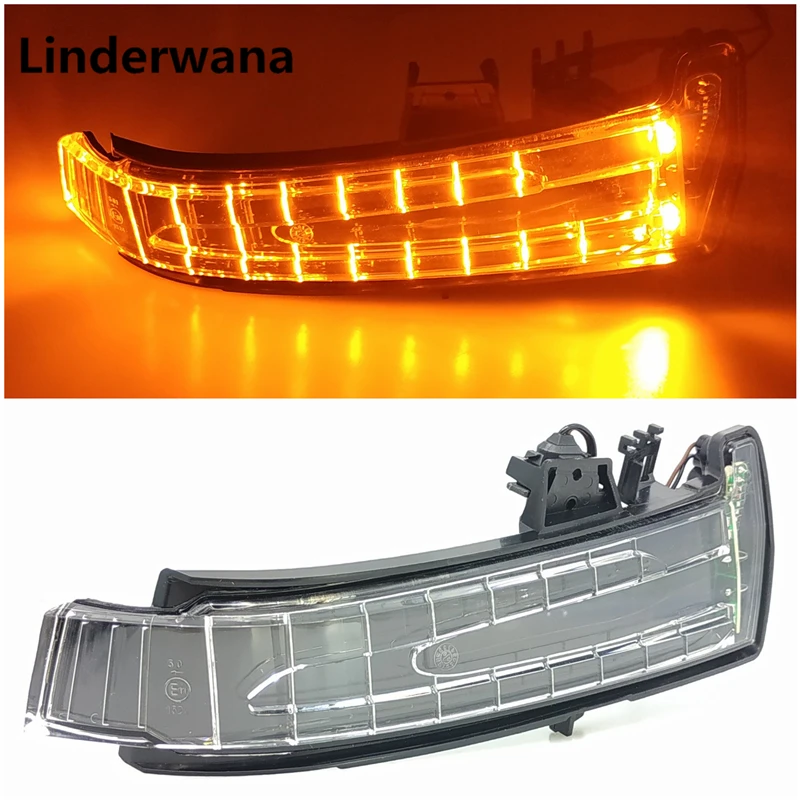 Боковые Поворотные лампы для зеркал Mercedes Benz C117 CLA 180 200 220 250 CLA45 AMG 212 906 75 01 74