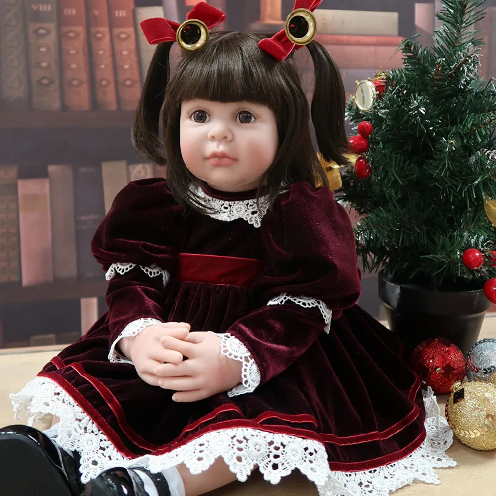NPKDOLLS big bebe reborn силиконовые виниловые куклы для маленьких девочек игрушки малышей