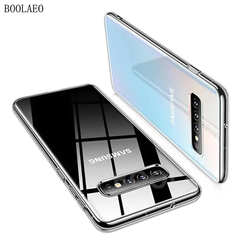 Прозрачный силиконовый мягкий чехол для samsung Galaxy S10 S9 S8 рlus lite A10 A20 A30 A40 A50 A60 A70