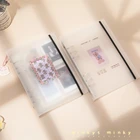 MINKYS Новое поступление A5 связывающие фотокарты Коллекционирование Книга Держатель для открытки 10 шт. рукава журнал ежедневник школа планирования канцелярские принадлежности