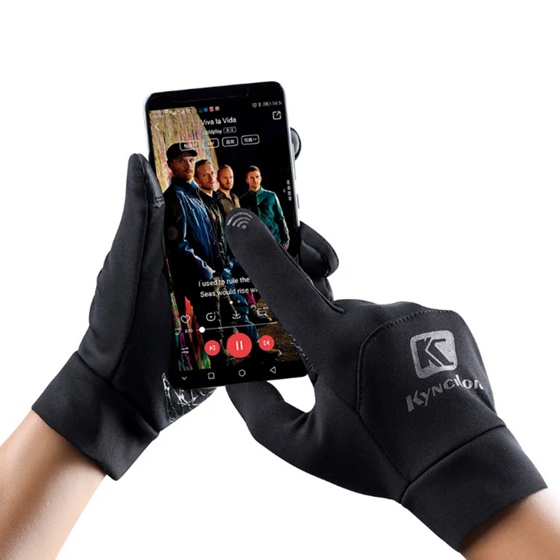 Полностью закрытый сенсорный экран унисекс зимний теплый Велосипед Лыжи Кемпинг