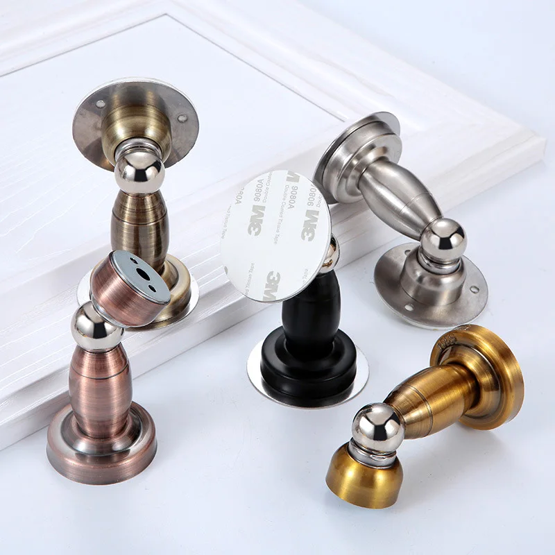 Магнитная дверная пробка из нержавеющей стали без гвоздей магнитная остановка