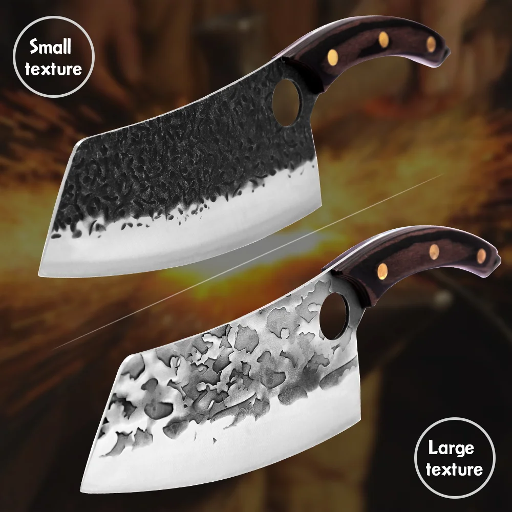 

Нож для мяса и рыбы, Высокоуглеродистый, 7,5 дюйма, с деревянной ручкой, кухонная принадлежность