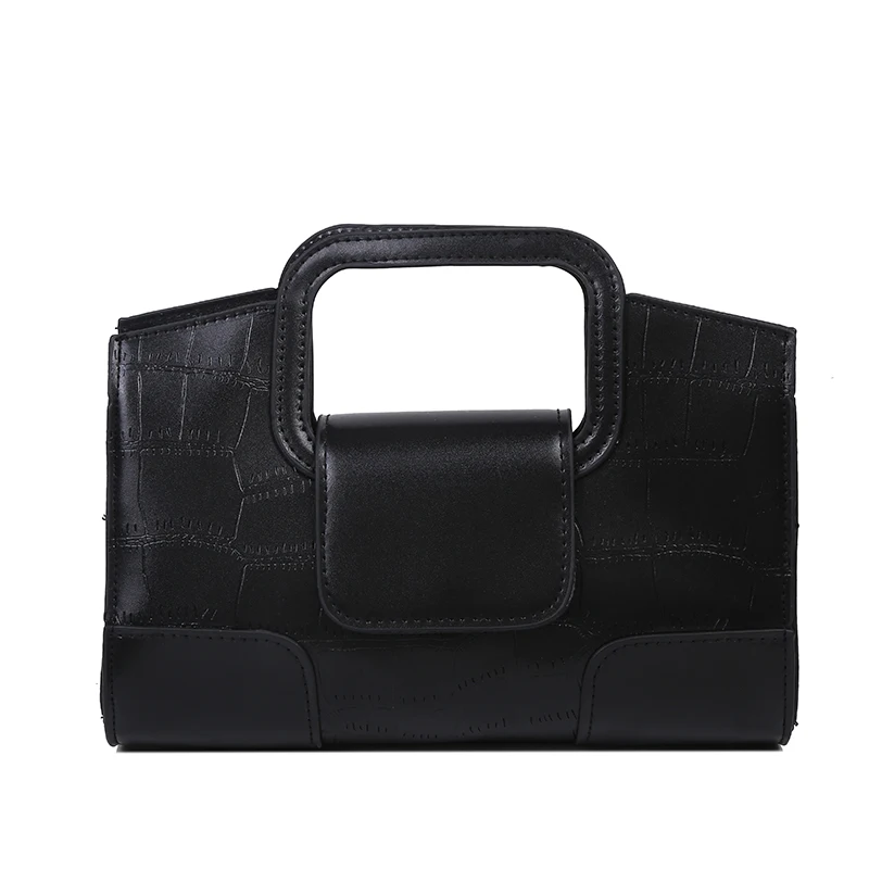 

2021 New Fashion Lady Crocodile Pattern Design Brand Retro Crossbody Bag Female One-Shoulder Handbag Messenger Bag