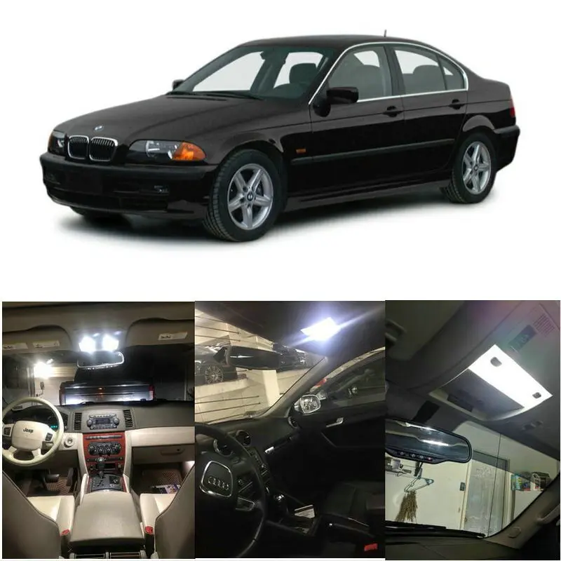 Внутренние светодиодные лампы для 2000 Bmw 5 серии 7 323i 328i m5 x5 автомобильные