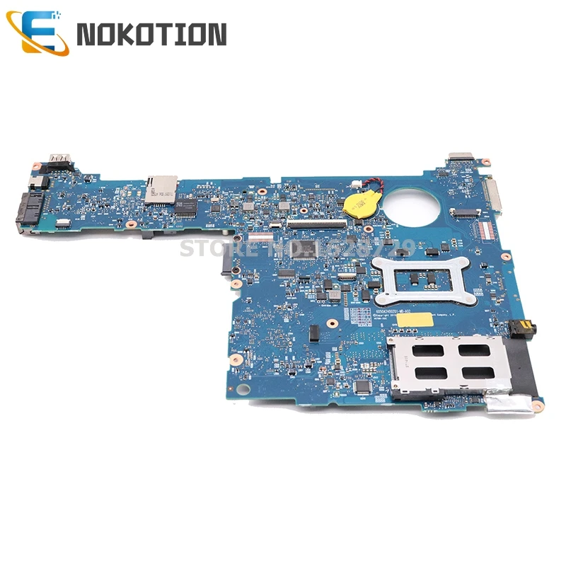 NOKOTION 651358-001 Материнская плата ноутбука для hp Elitebook 2560p основная плата QM67 DDR3 полностью протестирована