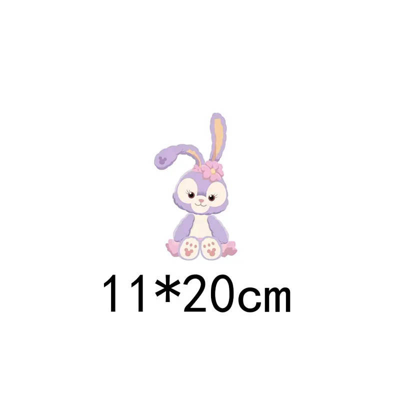 

Bunny cartoon doll bunny flower handmade Cute Cartoon Heat Transfer Clothes Sticker DIY Offset Heat Transfer Hot Heat Sticker