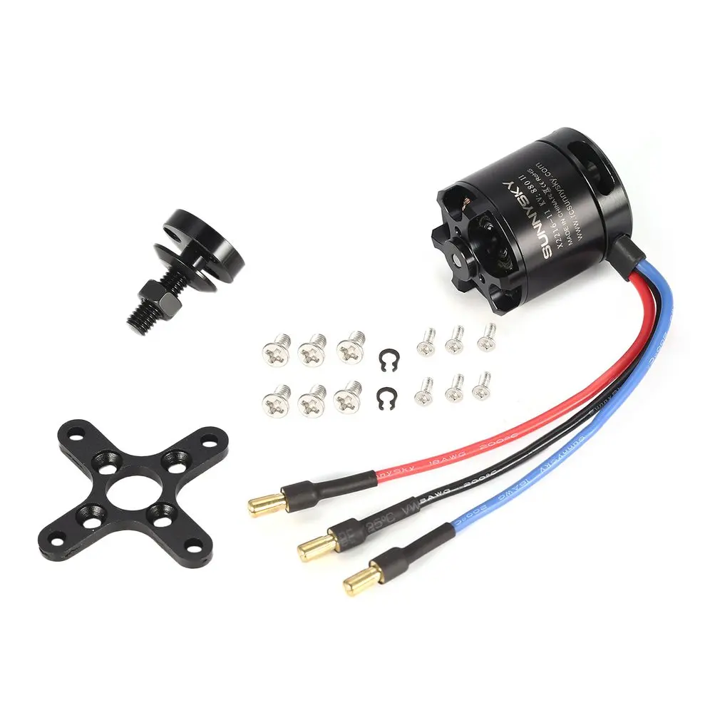 SUNNYSKY X2216 1250KV/880KV II 3 175mm 2 4S бесколлекторный бесщеточный мотор для