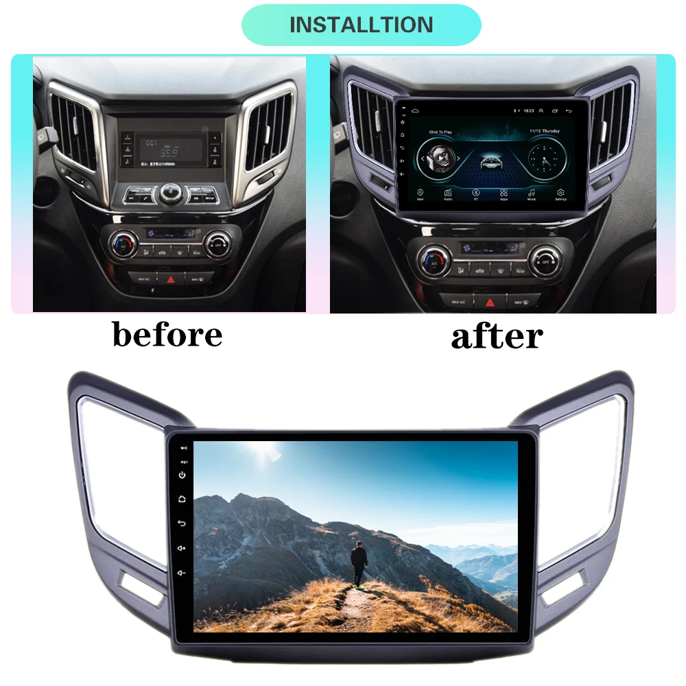 9 &quotAndroid 10 для Changan CS15 Chana Cs1 2016-2019 HD сенсорный экран Поддержка DVR автомобильный