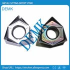 10 шт. WNMU080608 алюминиевый сплав быстрая подача двухсторонняя сверхпрочная фреза алюминиевая специальная вставка шесть угловых MFWN вставка