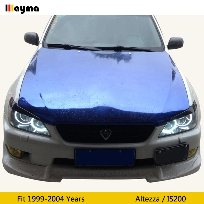 Чехлы для фар из углеродного волокна веко Lexus IS200 1999 2004 Toyota Altezza стекловолокно
