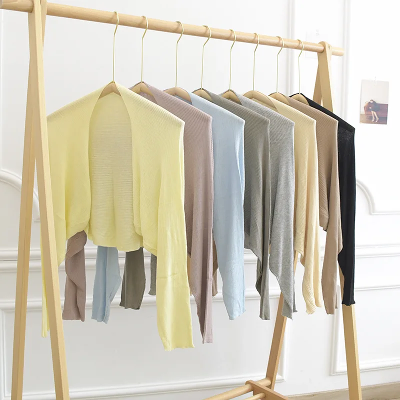 

Linbaiway ложный воротник вязаный крючком маленький шаль для женщин однотонный ложный воротник блузка Топы свитер шаль съемный воротник рубашк...