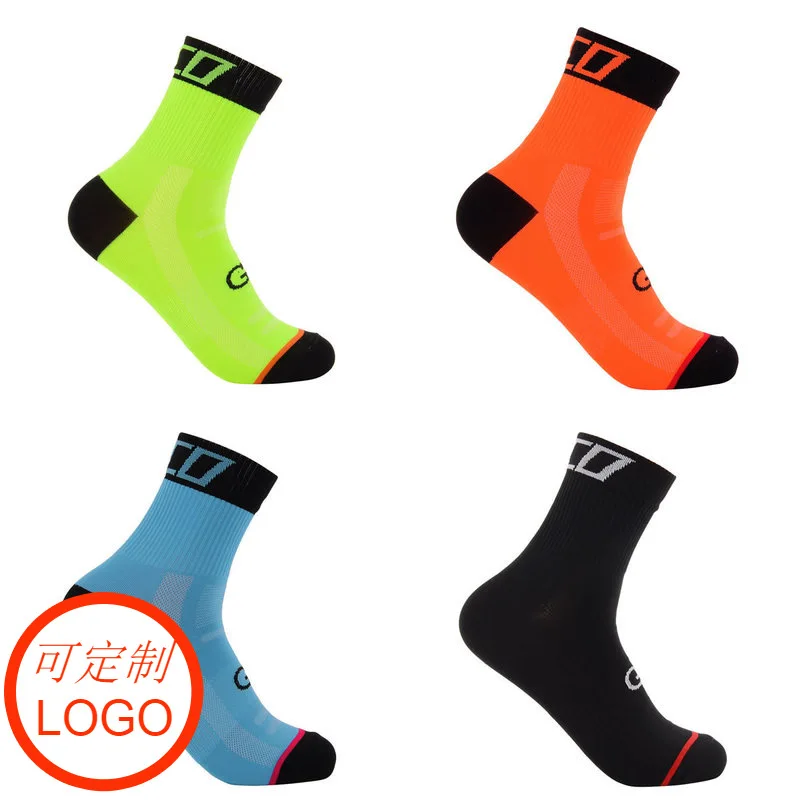 Профессиональные мужские спортивные носки зимние Дышащие для шоссейного