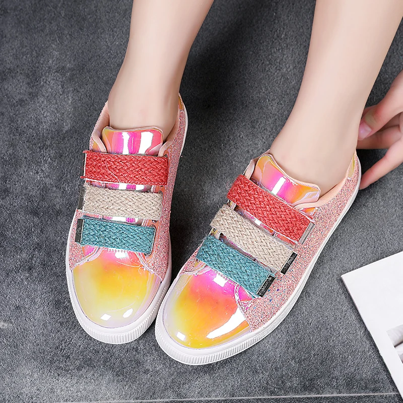 

Tenis Feminino 2020 Platform Shiny Sport Shoes Women Tennis Shoes Female Stability Walking Sneakers Trainers Zapatillas Mujer