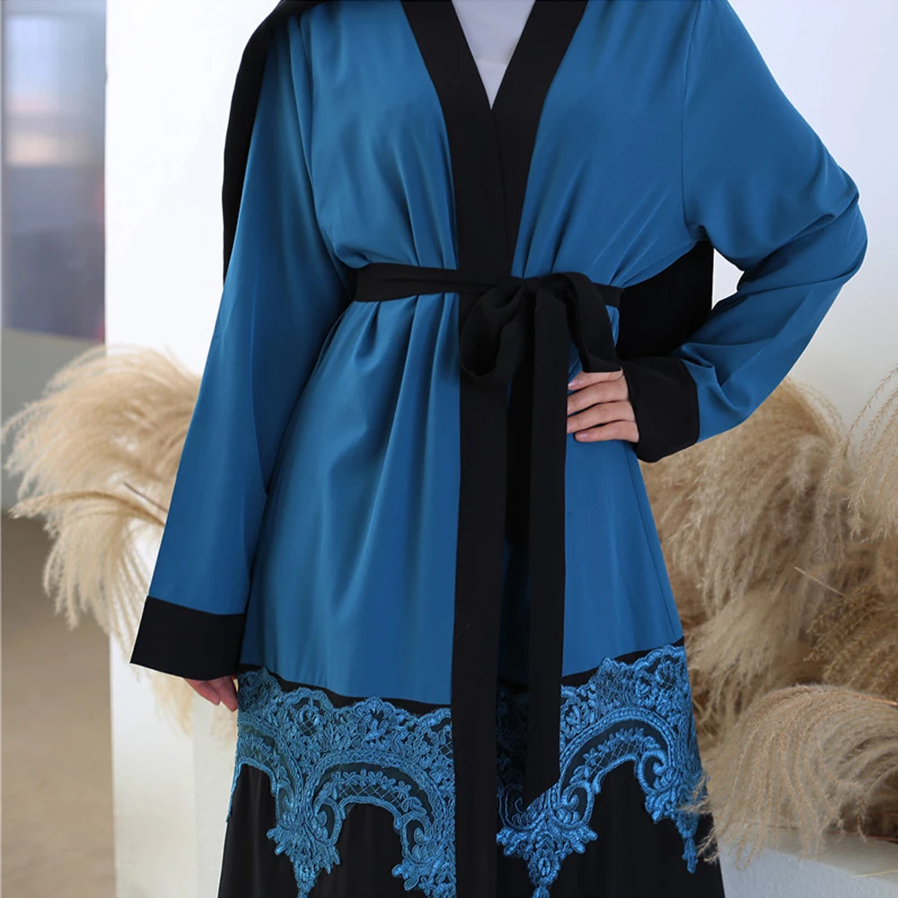 Кимоно ИД Мубарак Абая женский кардиган хиджаб мусульманское платье Кафтан