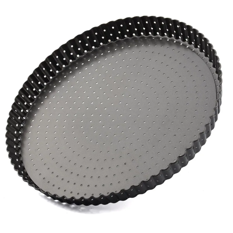 

Round Rectangle Pizza Pan Oven Fluted Cake Cupcake Bread Baking Tray Mold Cookie Biscuit Dish Baking Pastry Tools