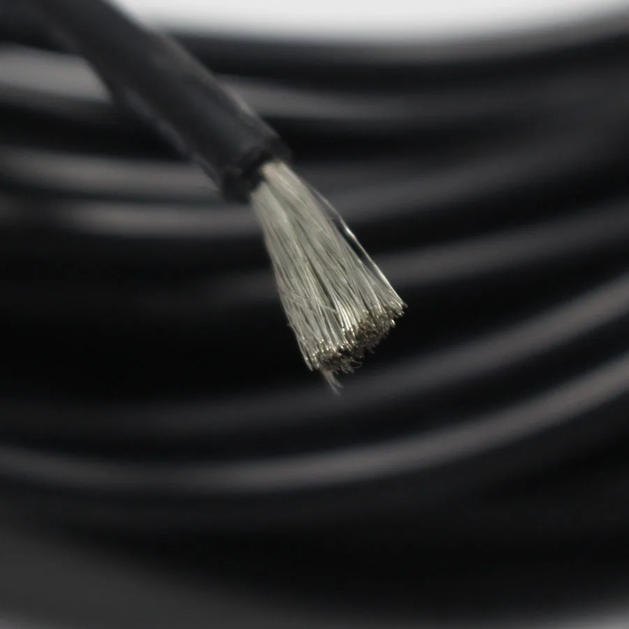 20 м/лот 10 метров красный + черный 10AWG термостойкий мягкий силиконовый провод