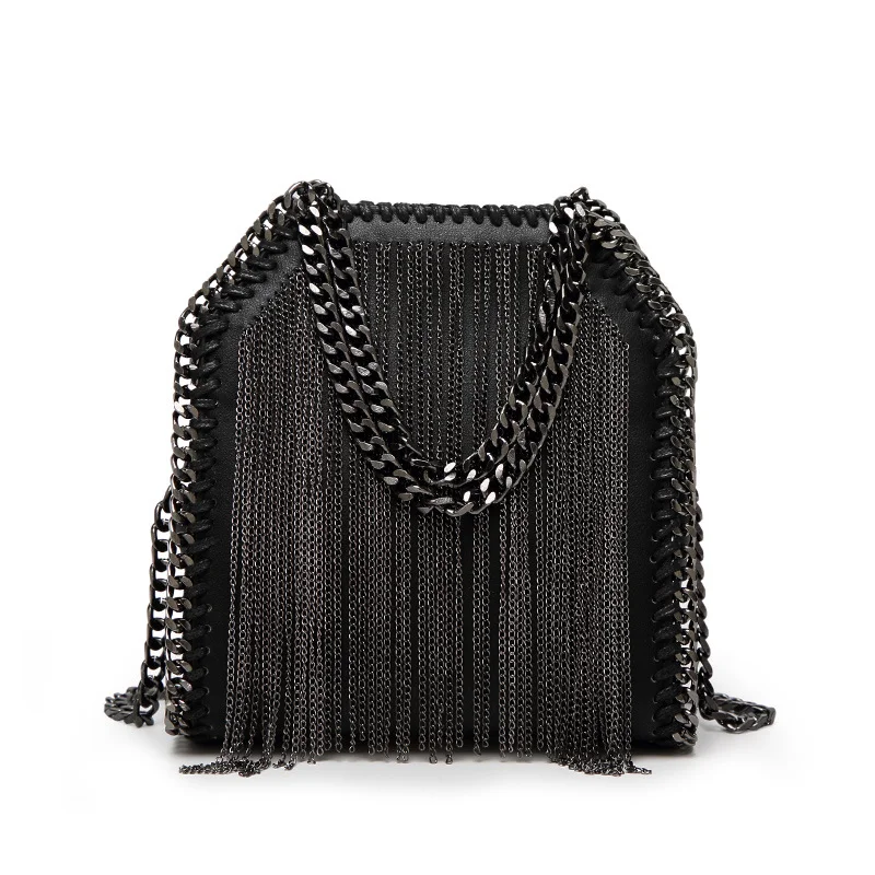 

New Korean Women's Purse Chain Tassel Messenger Bag