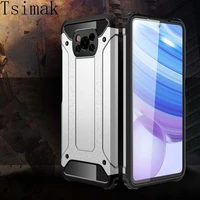 case for xiaomi poco x3 nfc shockproof armor back coque for xiaomi poco f3 m2 m3 cover pocophone f2 pro x3 gt phone cases