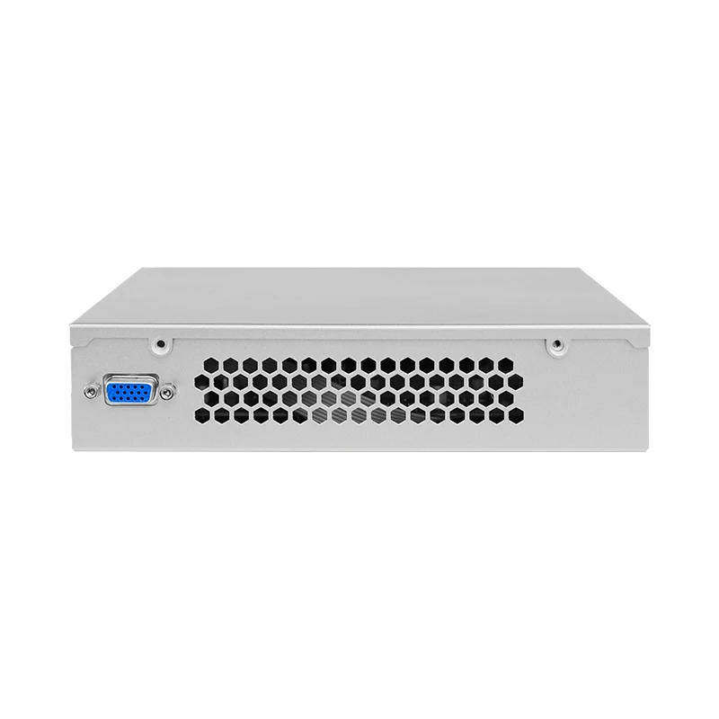 Безвентиляторный мягкий маршрутизатор Pfsense N2600 CPU 4 Gigabit LAN Mini PC брандмауэр