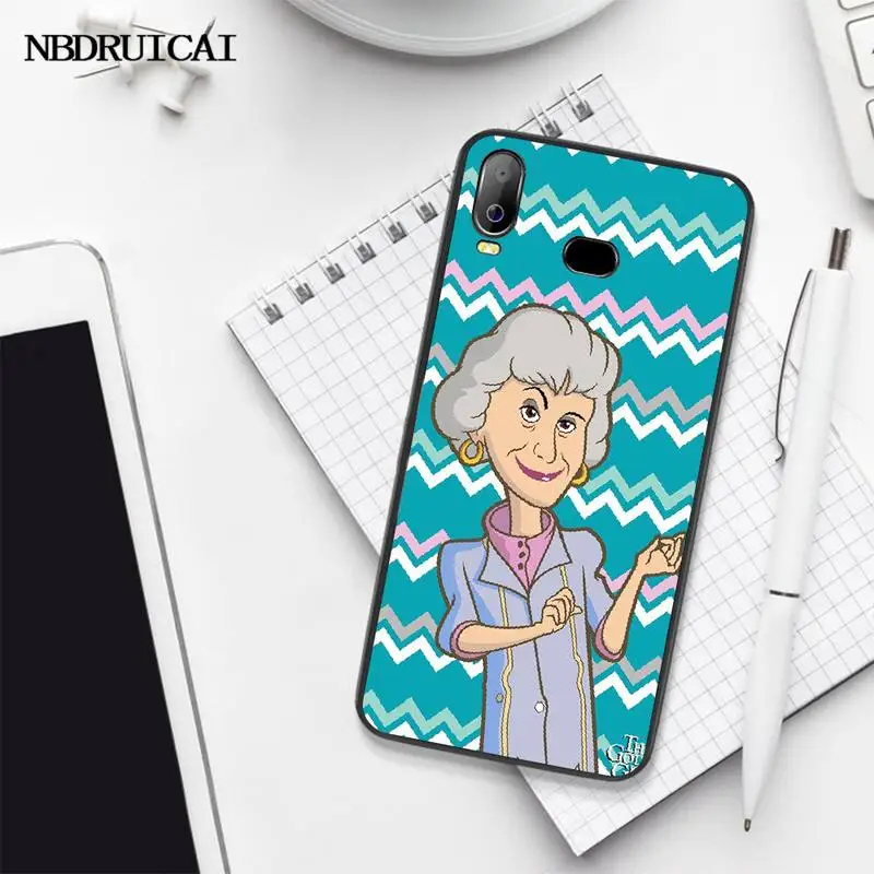 NBDRUICAI золотые девушки Coque Shell чехол для телефона Samsung A10 A20 A30 A40 A50 A70 A71 A51 A6 A8 2018 |